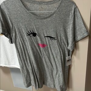 NWT Kate Spade Winking Eye Tee